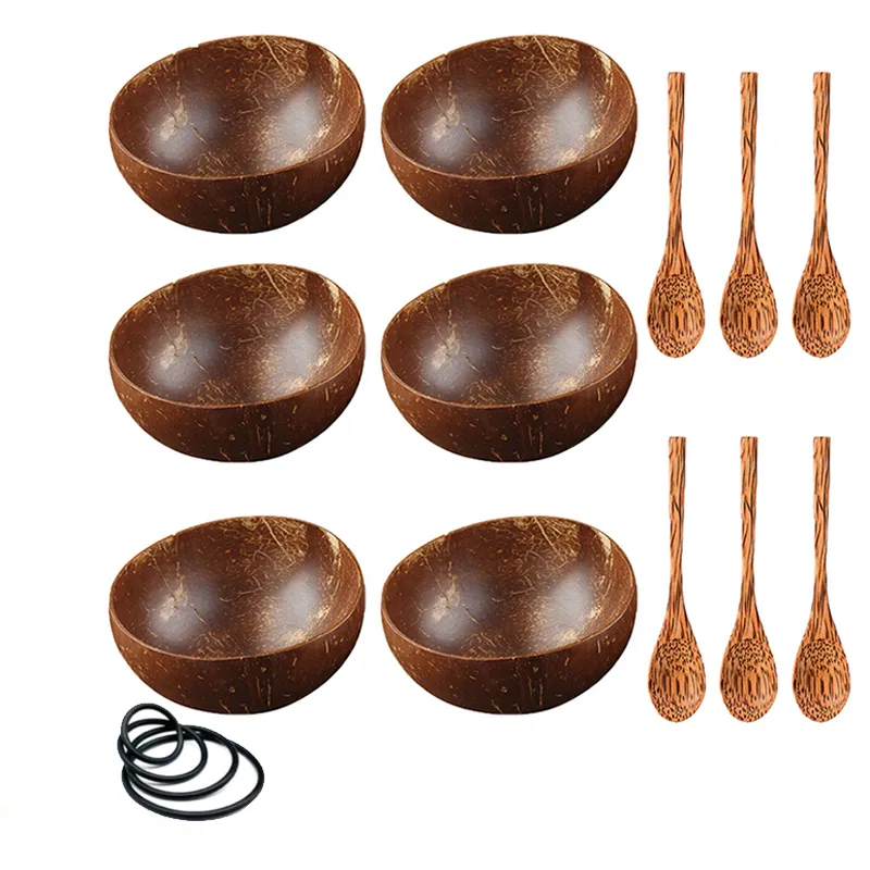 Acacius  - Coconut Wooden Bowl Set