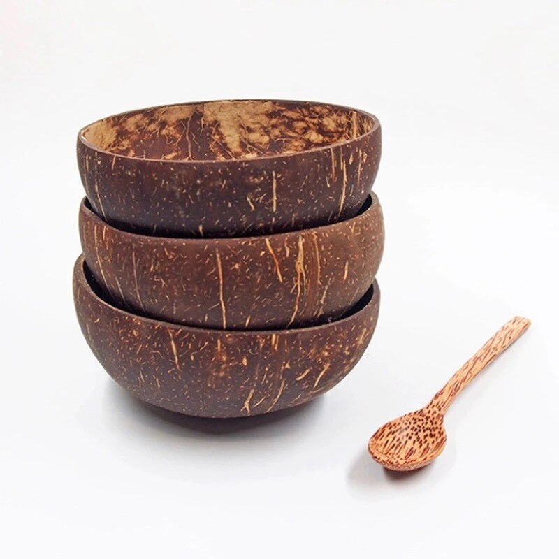 Acacius  - Coconut Wooden Bowl Set